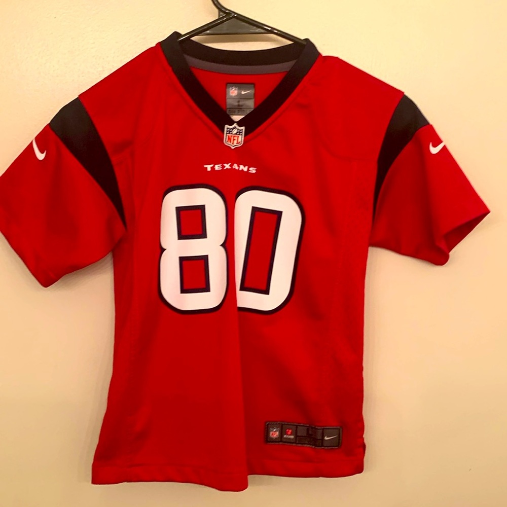 Nike Houston Texans Battle Red Andre Johnson Jersey